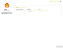 Tablet Screenshot of forms.shell.com